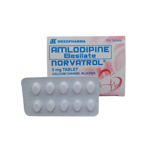 Amlodipine 5mg Tablet x 1 - XalMeds