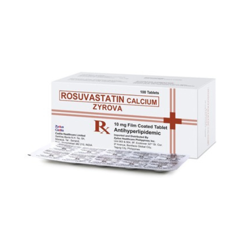 ZYROVA  Rosuvastatin 10mg Tablet x 1