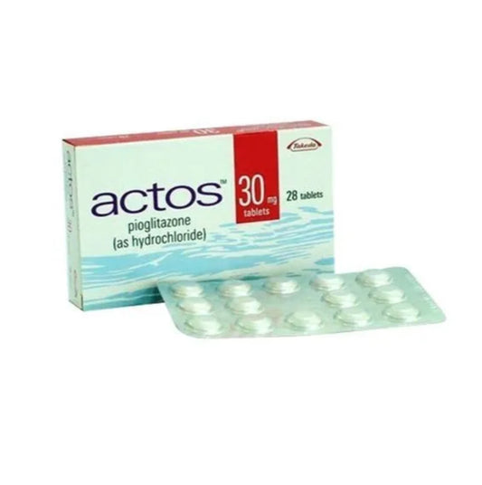 ACTOS ( Pioglitazone ) 30mg Tablet x 1