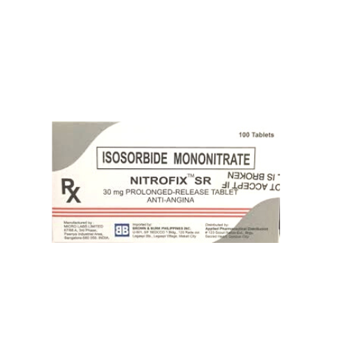 Isosorbide-5-Mononitrate 30mg Tablet x 30s Monthly Maintenance Dose