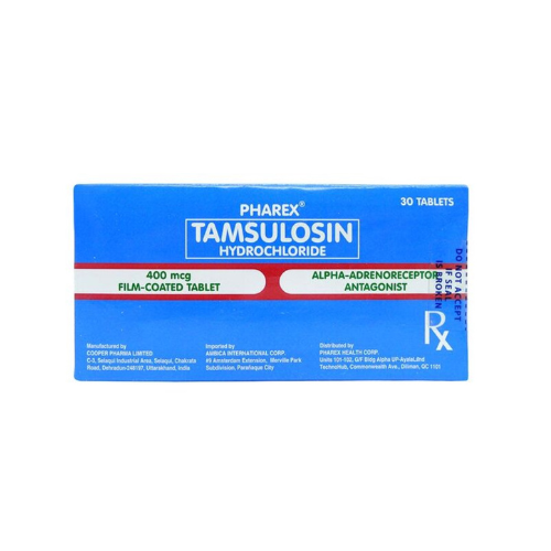 PHAREX (Tamsulosin) 400mcg Tablet x 1