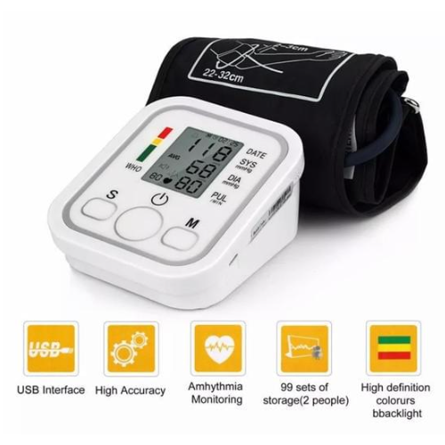 Digital Automatic Blood Pressure BP Upper Arm Monitor