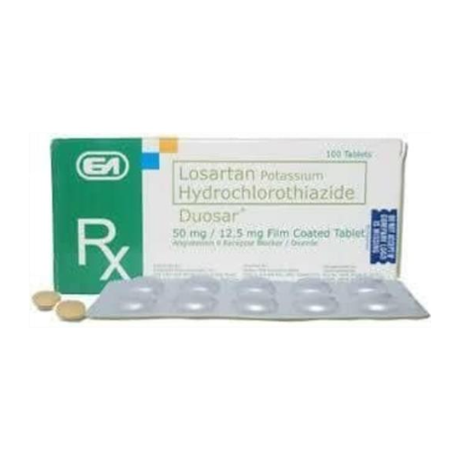 Duosar (Losartan + Hydrochlorothiazide) 50mg/12.5mg Tablet x 1