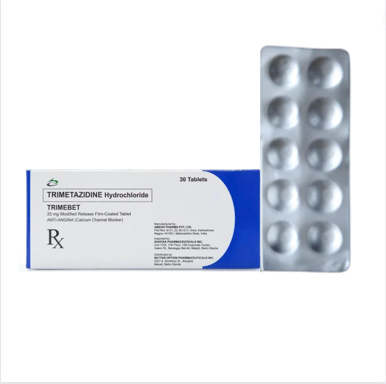 ANGIMAX (Trimetazidine) 35mg. Tablet