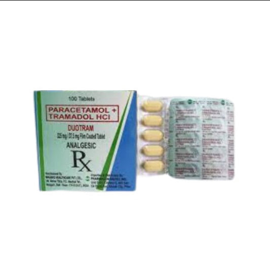 CETADOL ( Paracetamol + Tramadol ) 325mg/37.5mg Tablet x 1