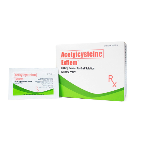 EXFLEM ( Acetylcysteine ) 600mg Sachet (6g) x 1