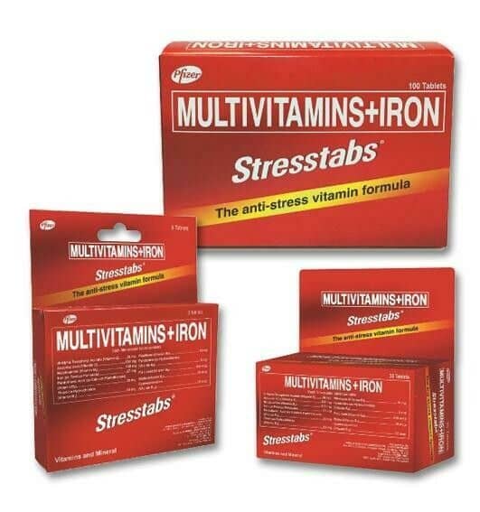 Stresstabs (Multivitamins+Iron) Capsule 1