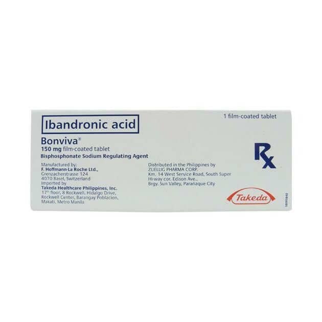 Bonviva (Ibandronic Acid) 150mg. Tablet - XalMeds